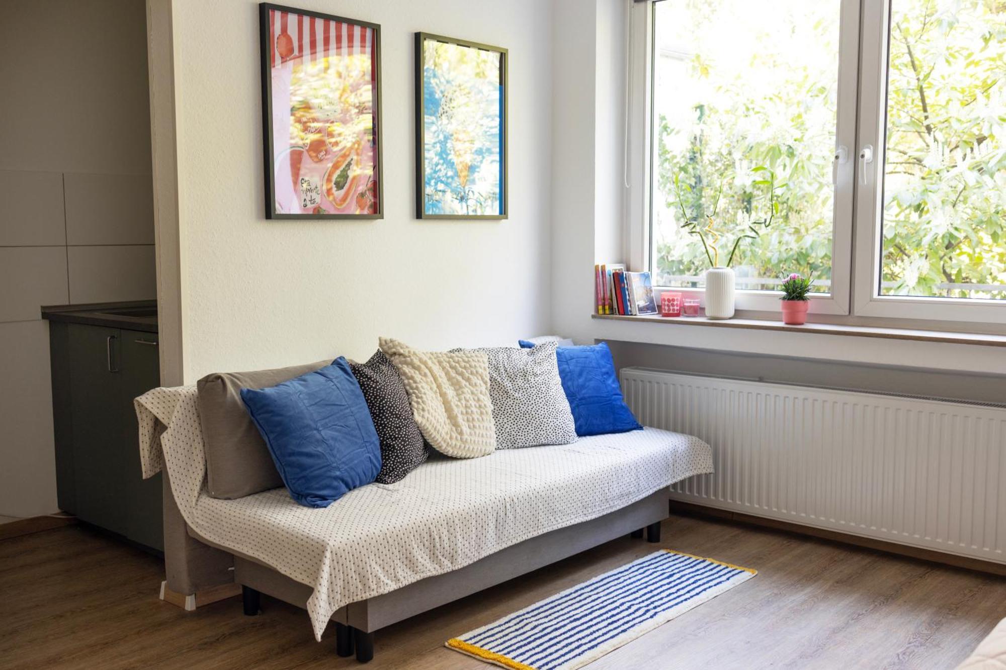 With Terrace And A Free Parking Duisburg